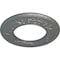 Ekena Millwork Salem Ceiling Medallion (Fits Canopies up to 7 1/8"), 13 1/4"OD x 7 1/8"ID x 7/8"P, Platinum CM13SAPLS - alternate 3